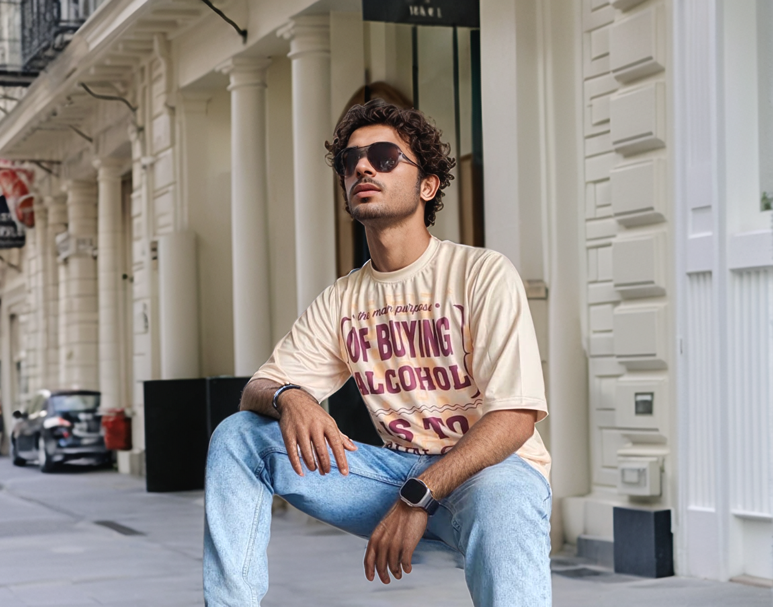 Yellow Alcohol T-Shirt