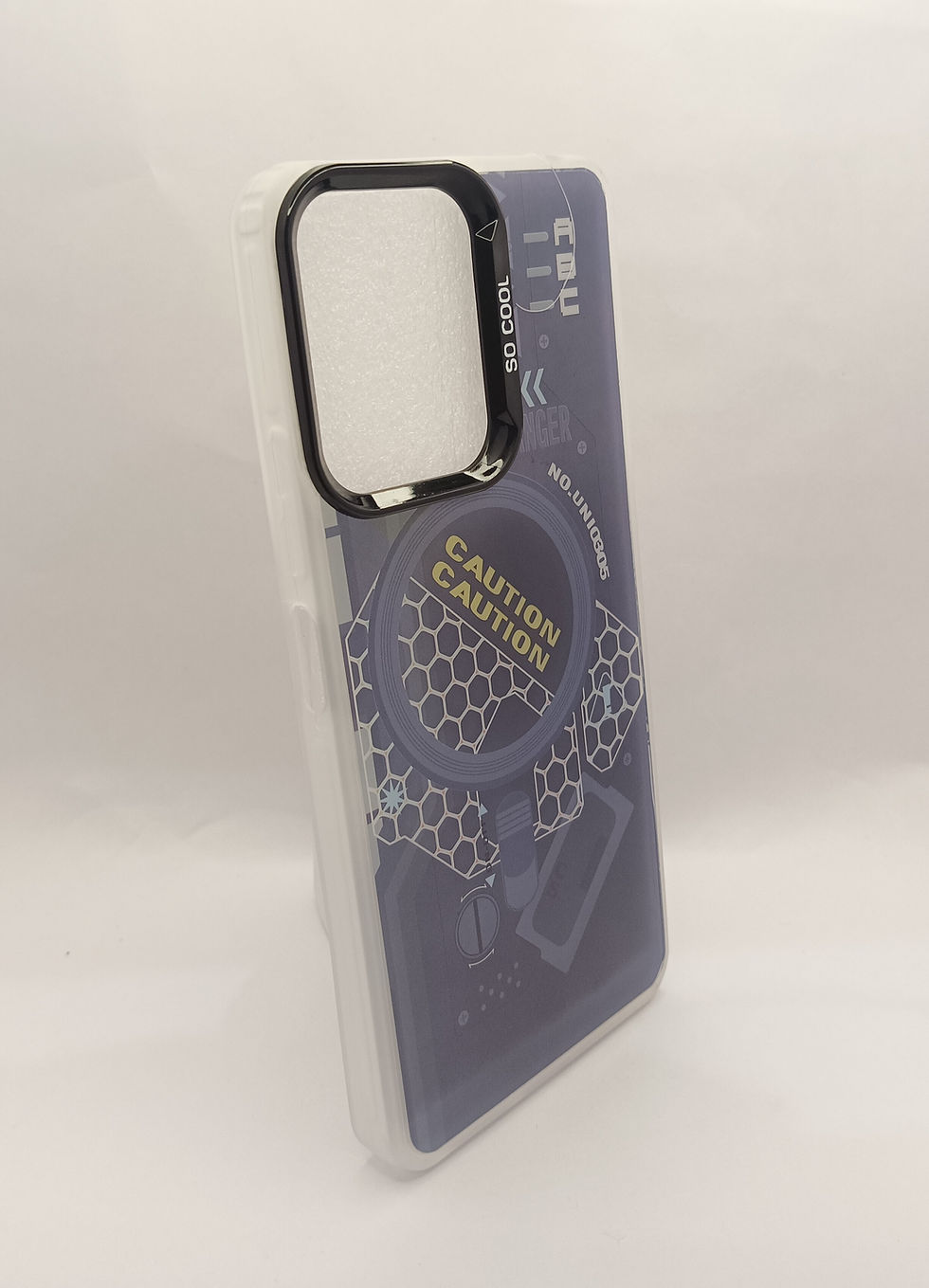 Mechanical Circuit Print Hard Back Cover