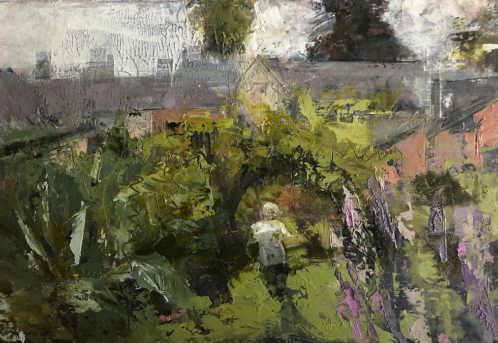 Soft Light in the kitchen garden