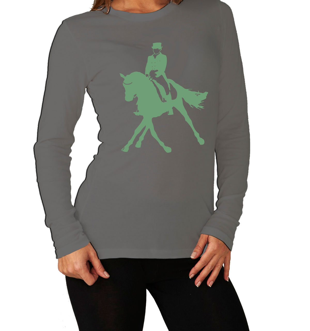 DW003 In The Irons Ladies Half Pass Tee