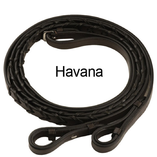 Thumbnail: 5052 Henri de Rivel Pro Extra Long Flat Laced Rein