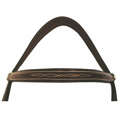 Thumbnail: 5099 Henri de Rivel Pro Mono Crown Fancy Bridle