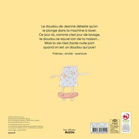 Miniature : livre Le doudou qui ne sentait pas bon