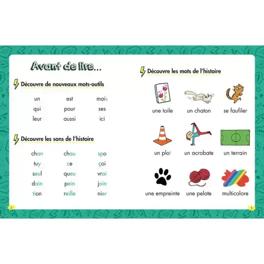 Miniature : livre les héros du CP niveau 3 _ Sauvons les chatons _ Auzou