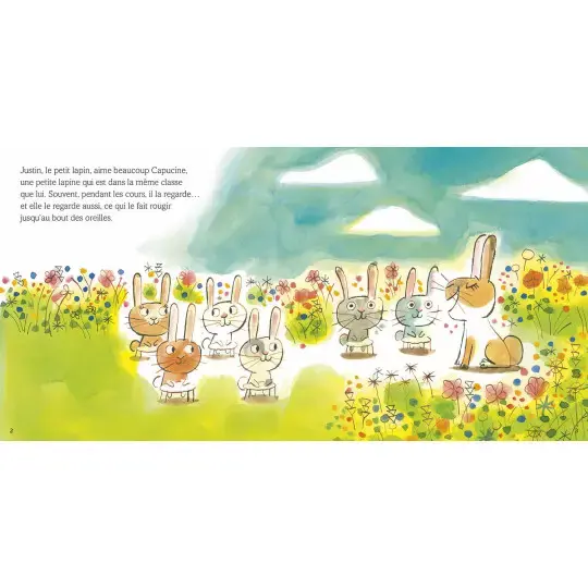 Miniature : livre, auzou, enfant, le bisou de justin
