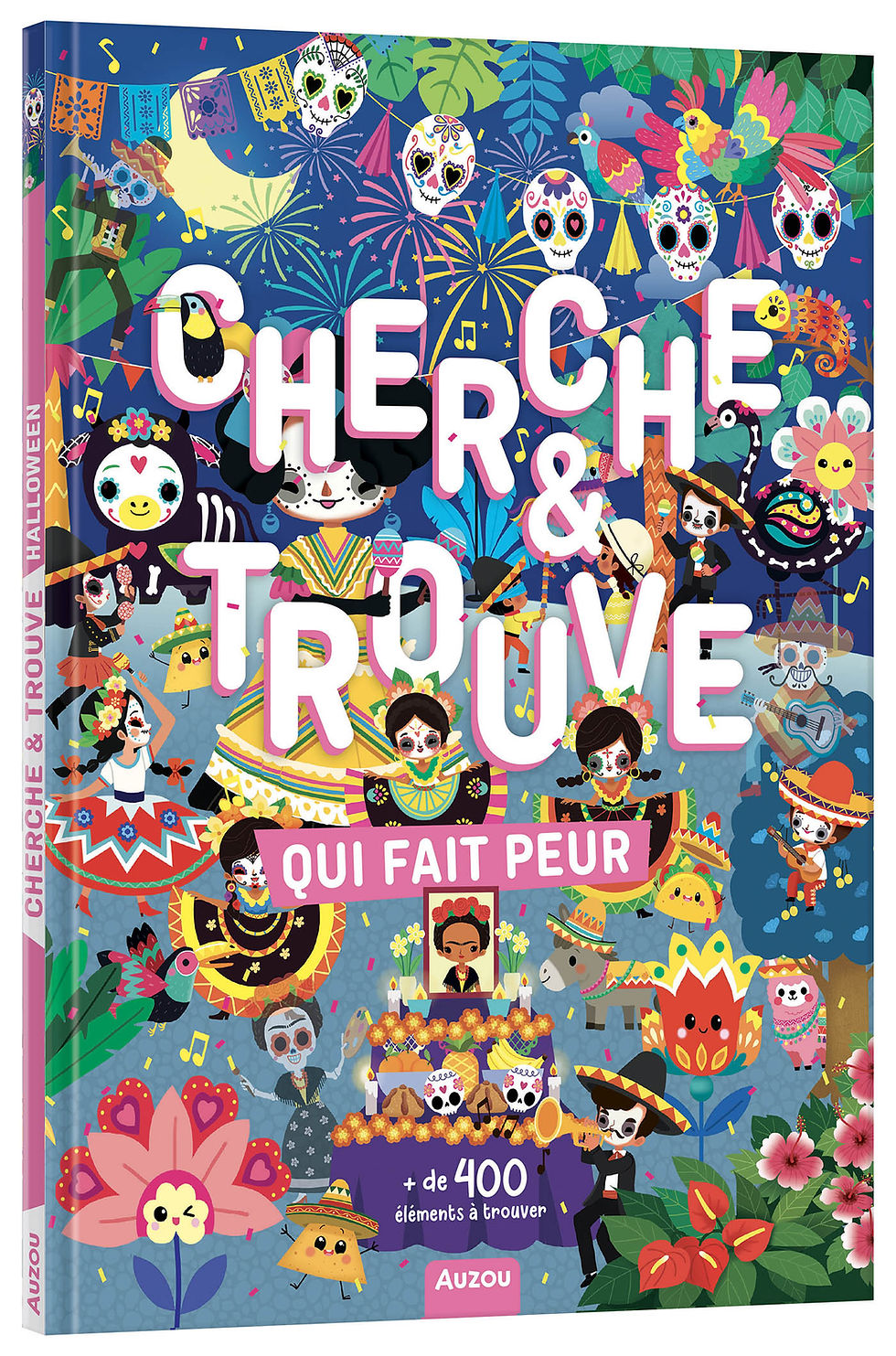 Cherche et trouve qui fait peur _ Auzou