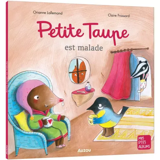 petite taupe est malade, auzou, livre