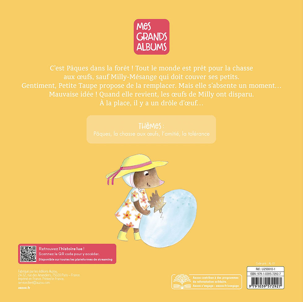 Miniature : Petite Taupe et l'œuf de Pâques