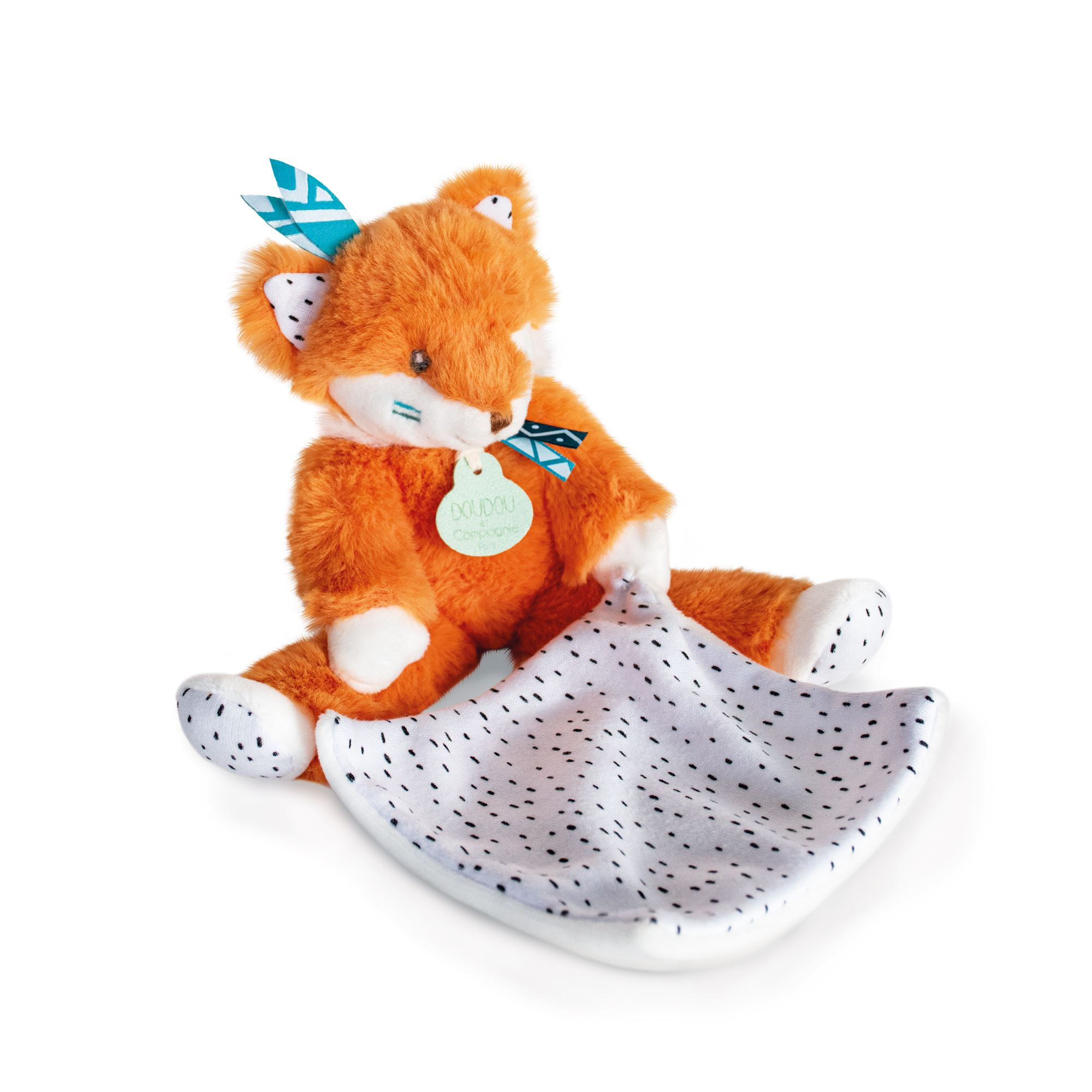 doudou renard tiwipi, doudou et compagnie