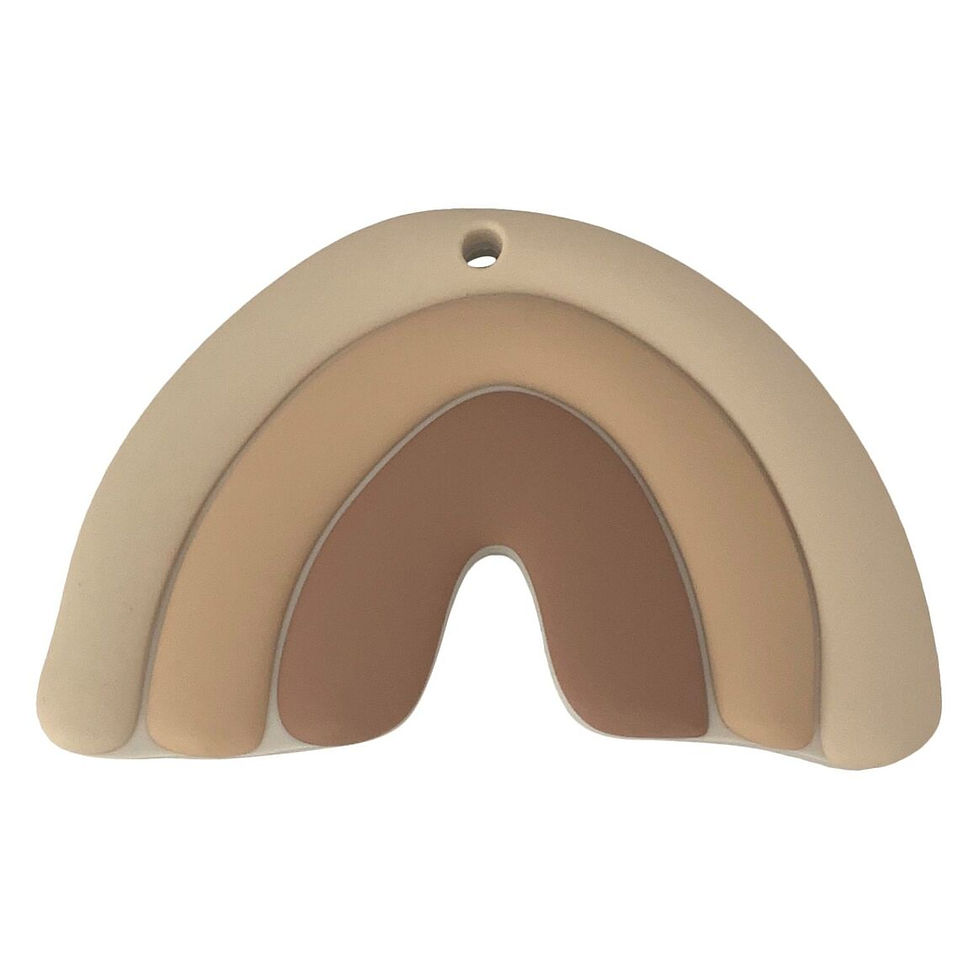 hochet de dentition arc en ciel léo et léa