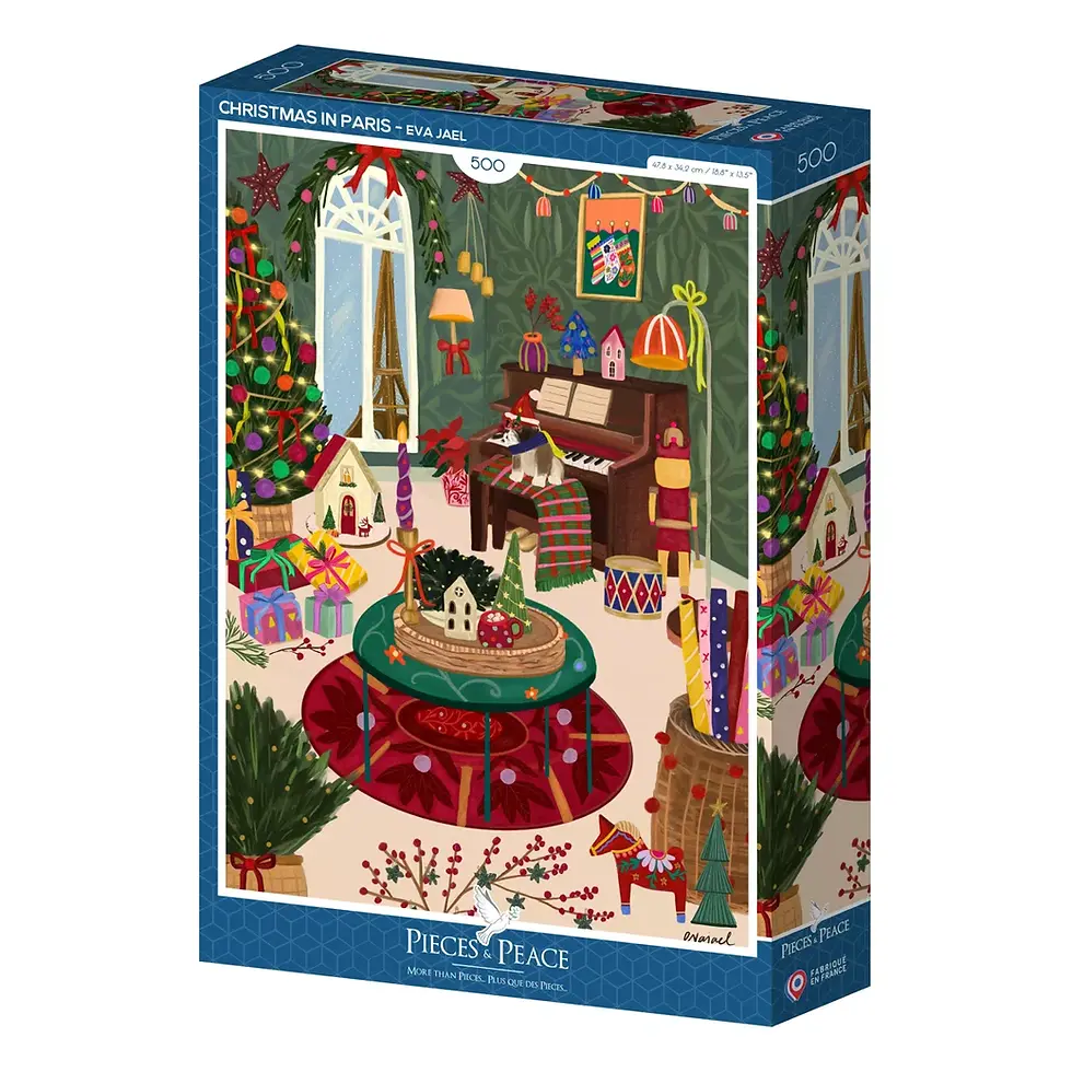 puzzle 500 pièces Noël à Paris