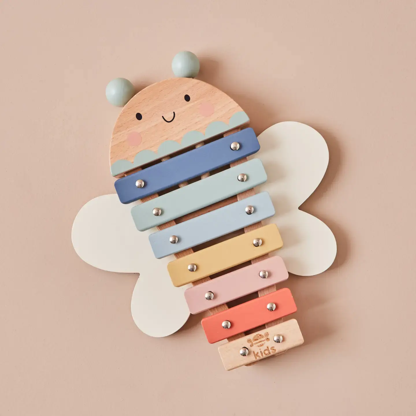 xylophone papillon en bois just bee kids