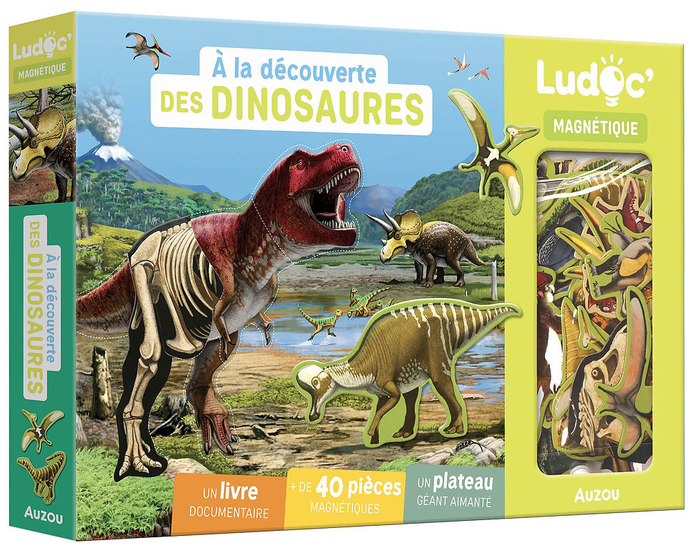 à la découverte des dinosaures _ Auzou