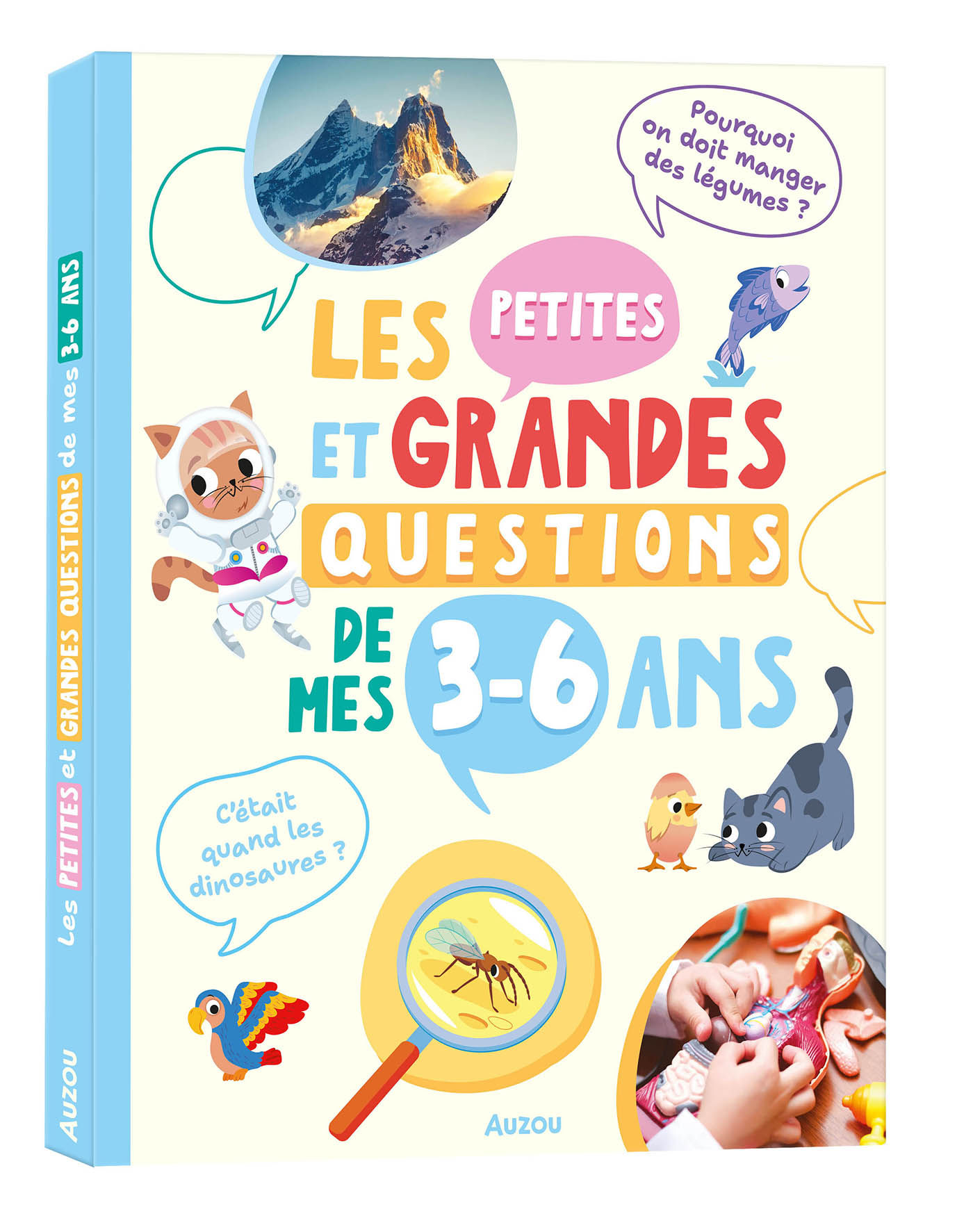 les petites et grandes questions de mes 3-6 ans . Auzou