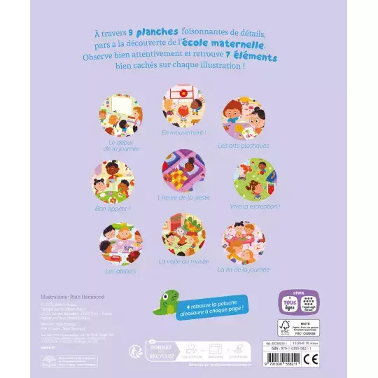 Miniature : Cherche et trouve des tout-petits a la maternelle Auzou
