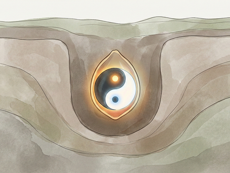 איור המתאר זרע באדמה 