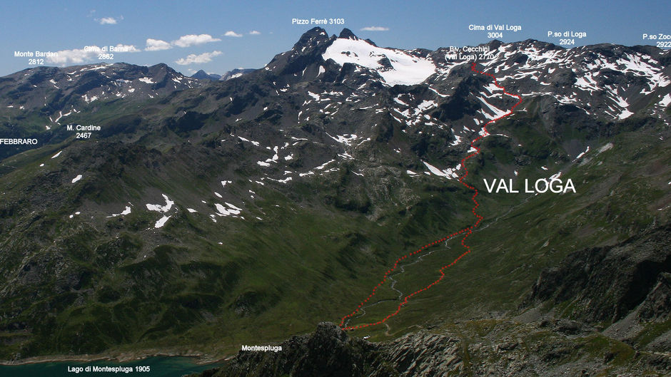 Escursione al bivacco Val Loga