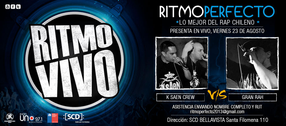 RITMO VIVO - 23 AGOSTO