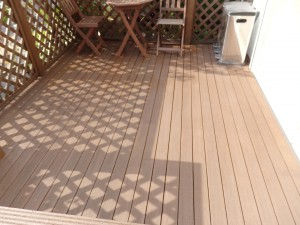 ウッドデッキ　塗り替え工事　千葉県浦安市　ＴＡ様邸