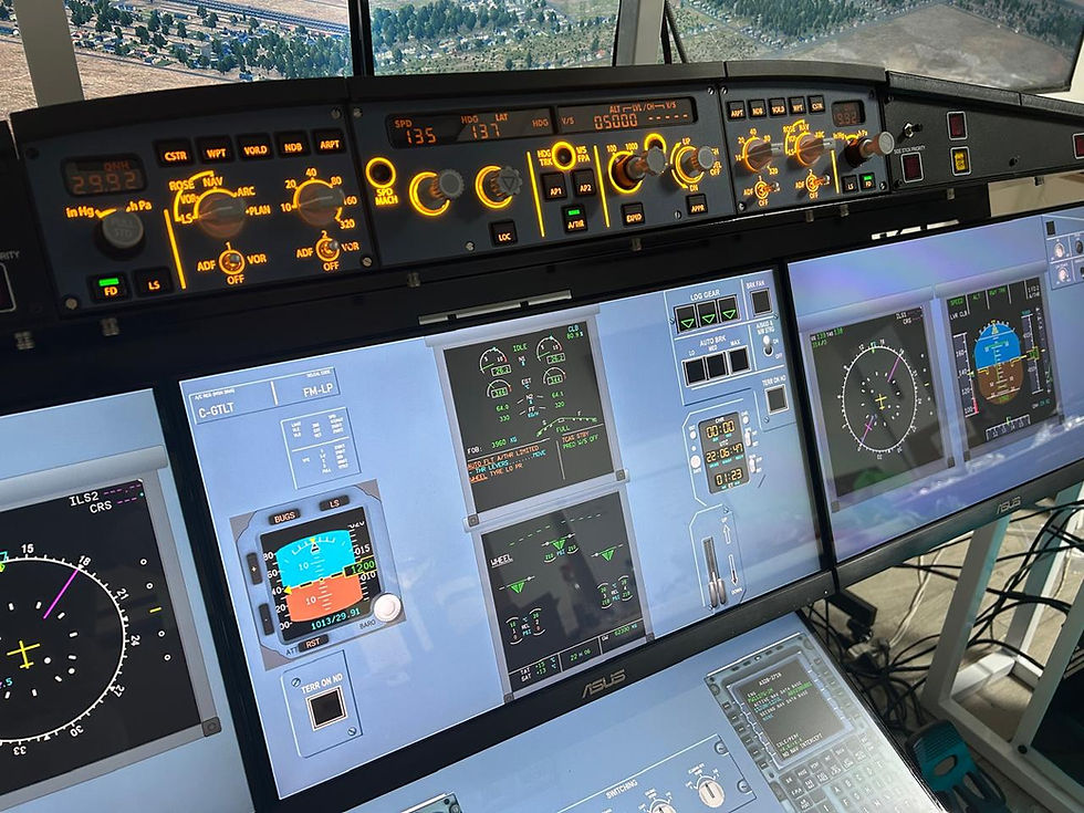 Miniatura: AIRBUS A320 TOUCH SCREEN TRAINER