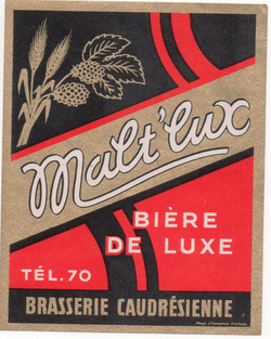 Etiquette Malt ' lux