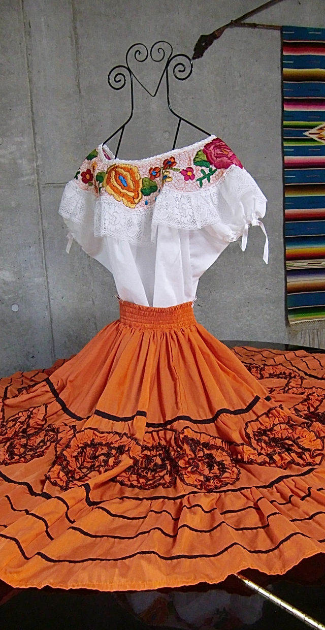 メキシコの衣装展