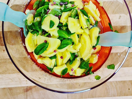 Kartoffelsalat mit Essig 