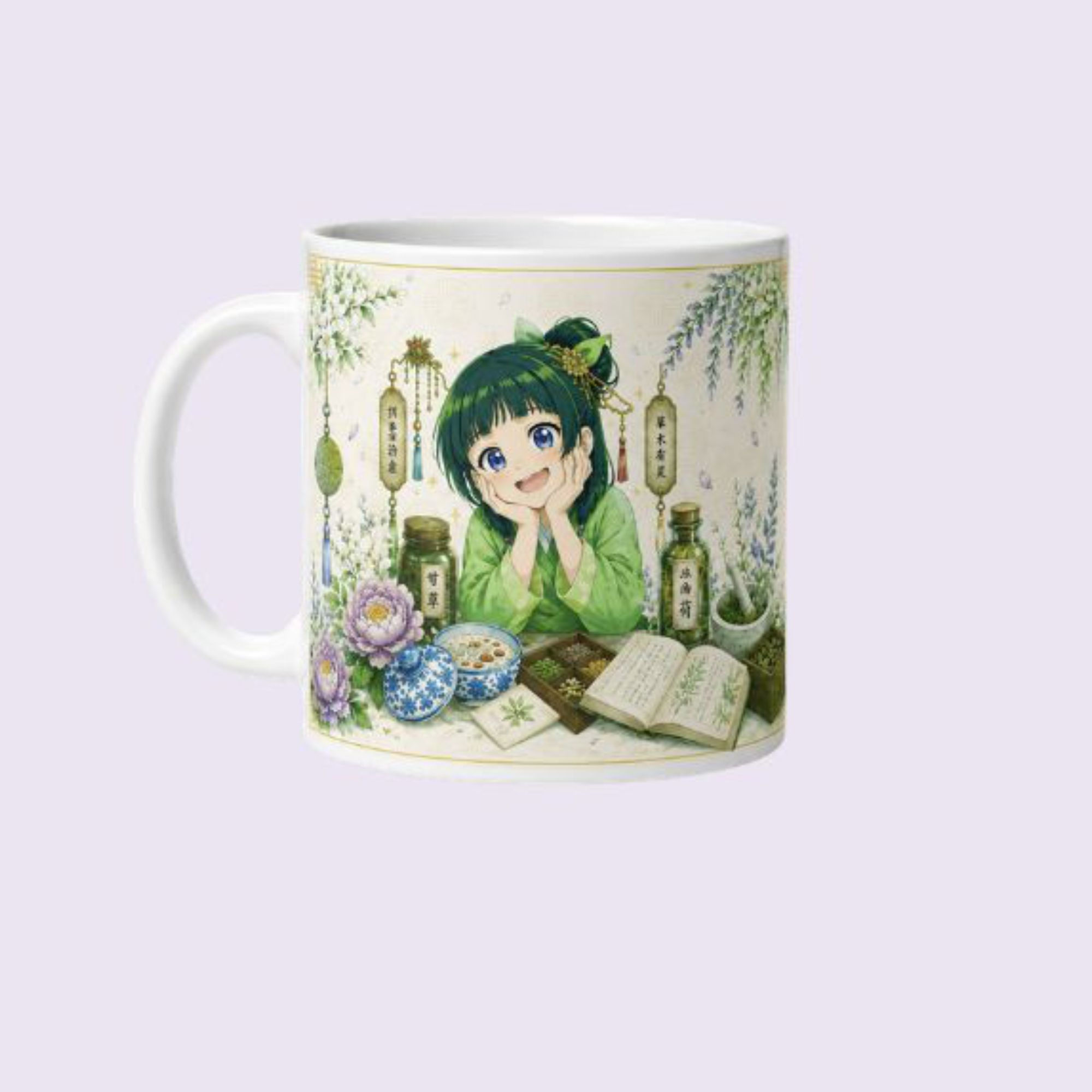 ☕ Caneca de Cerâmica 325 ml | Jovem Apotecária | Edição Premium