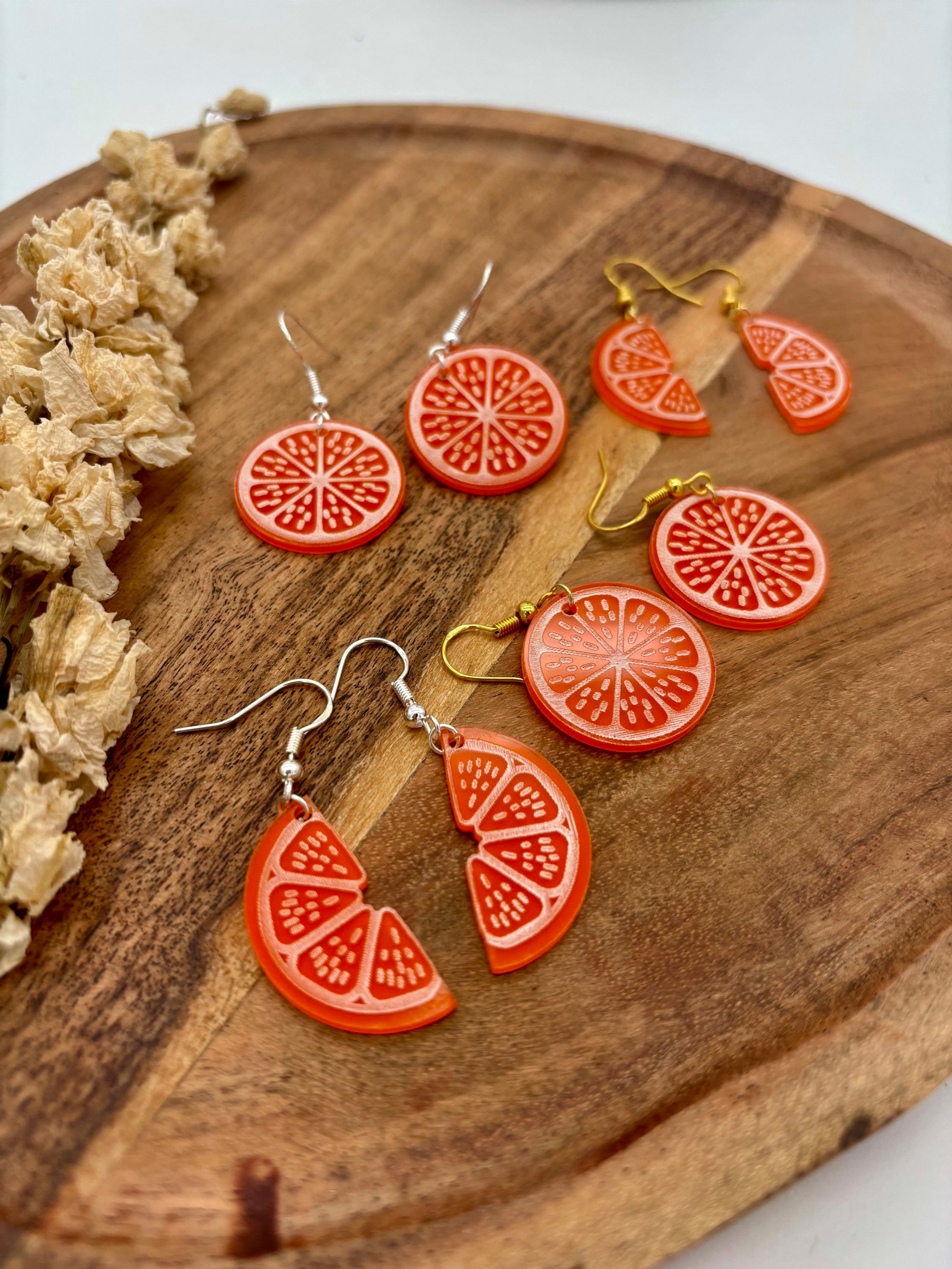 Ohrringe „Orange“