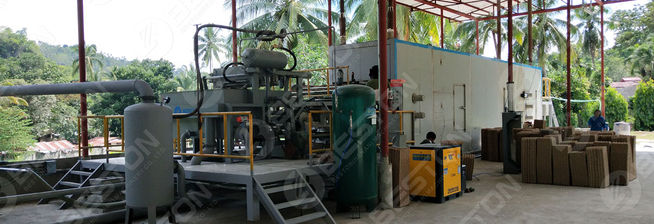 Working Mechanism For Egg Tray Making Machine
