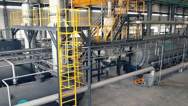 Managing Waxy Residue in Plastic Pyrolysis