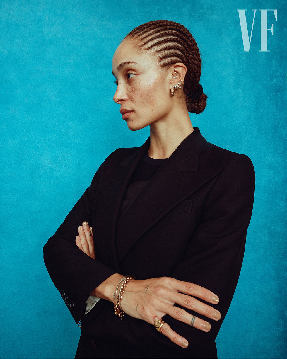 Adwoa Aboah, Hand Painted Canvas Photo Backdrop made in UK, photographic canvas backdrop, profession