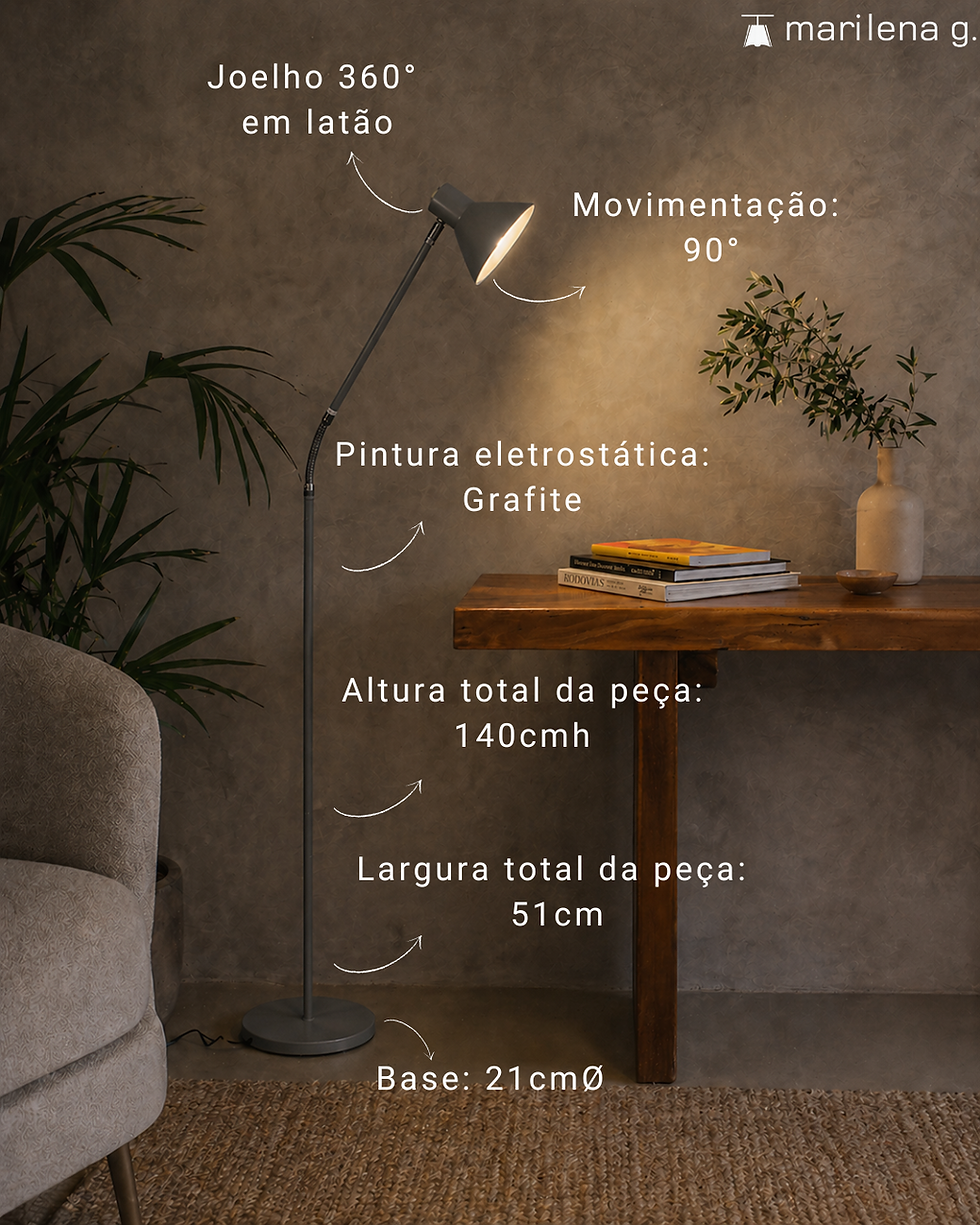 Miniatura: Luminária MG flex e joelho