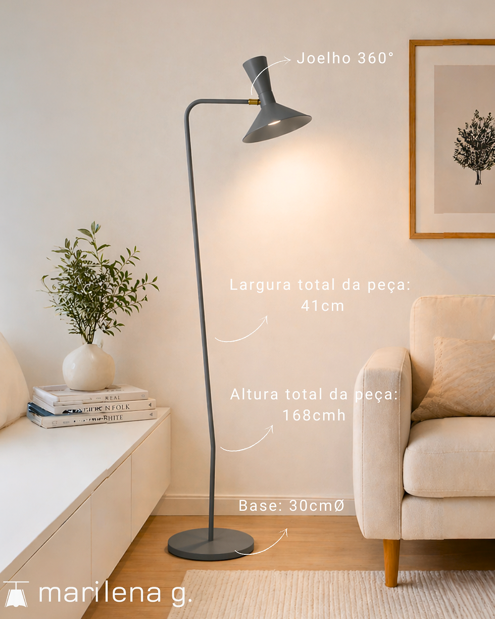 Miniatura: Luminária de Piso Julieta