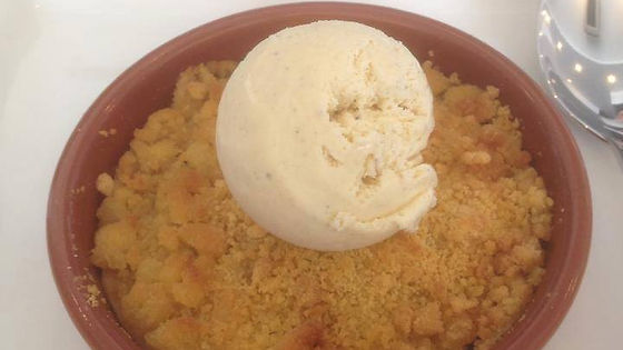 Crumble aux pommes