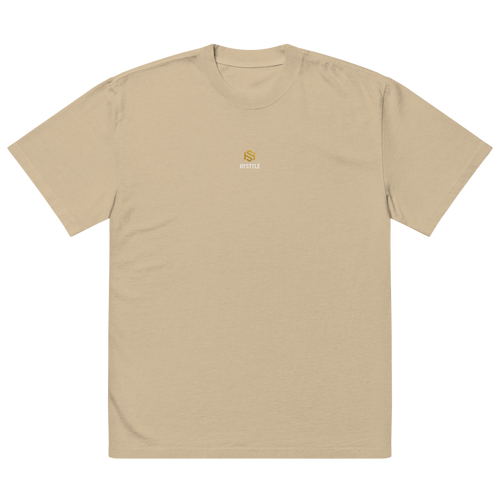 Men's Podium Chaser Oversized Faded T-Shirt | HYSOXS