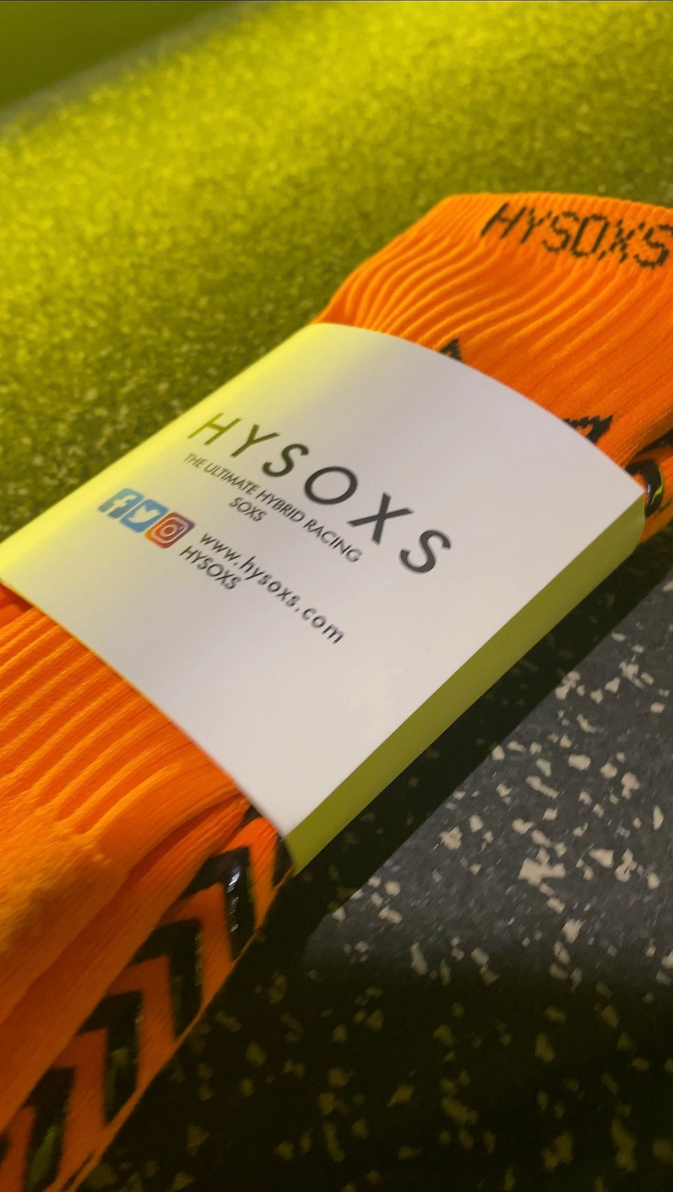 Thumbnail: Hysoxs Racing Grip Socks 3.0| Turbo Orange