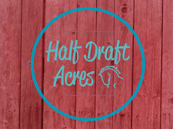 Half Draft Acres Barn Door