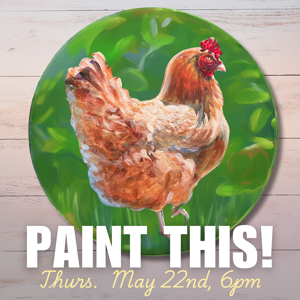 Paint This! “Golden Hen”
