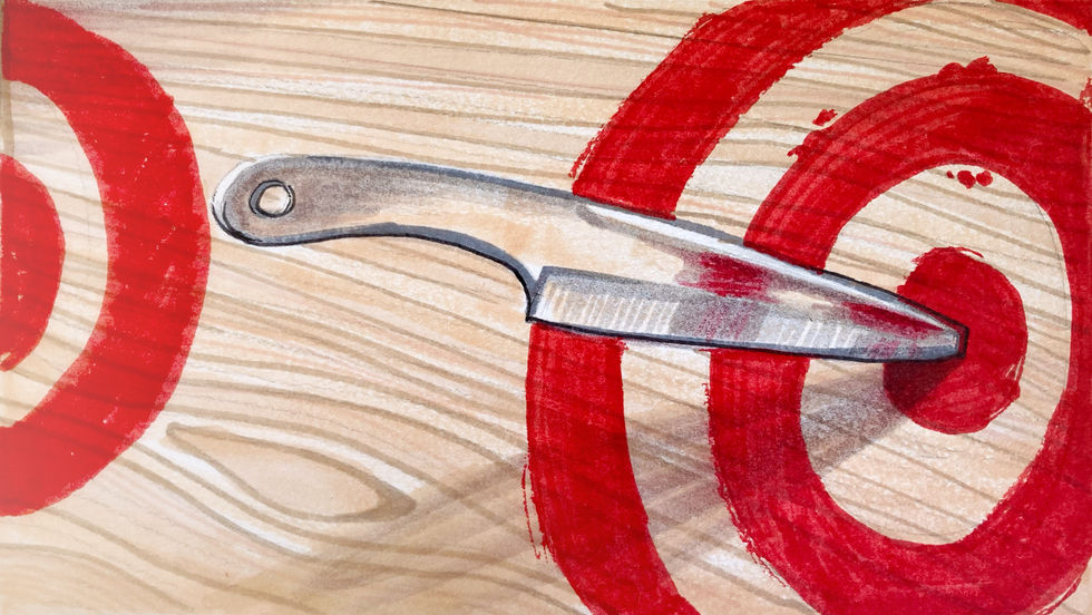 ”Bullseye”  Inktober