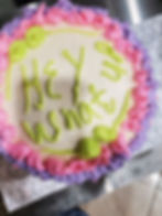 Birthday cakes