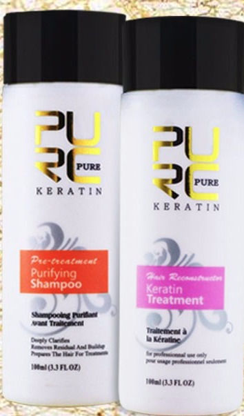 PURC Straightening hair Repair Brazilian Keratin