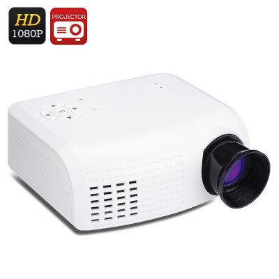 Mini LCD Projector - 100Lumens, 800:1 Micro SD