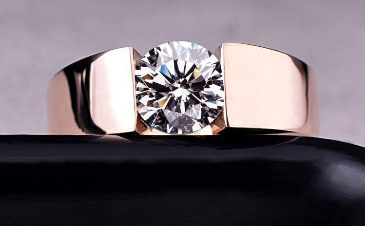 Thumbnail: White Gold Plated Hearts and Arrows