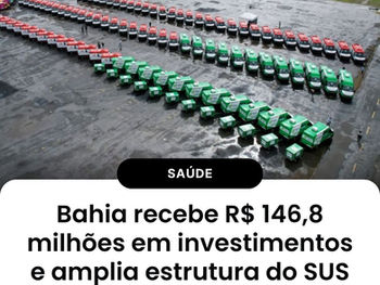 "4 mil serviços de saúde estavam parados à espera de uma assinatura no governo passado”, revela Rui Costa em Salvador