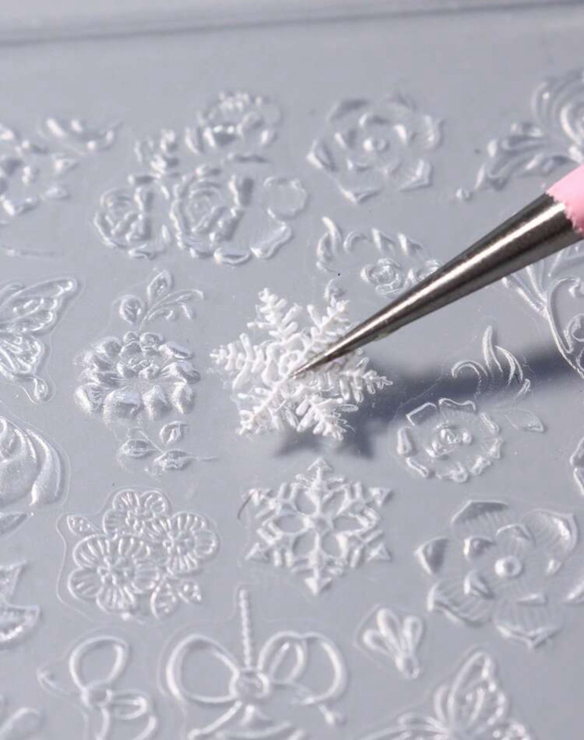 Silicone Mold - Winter Nail Art