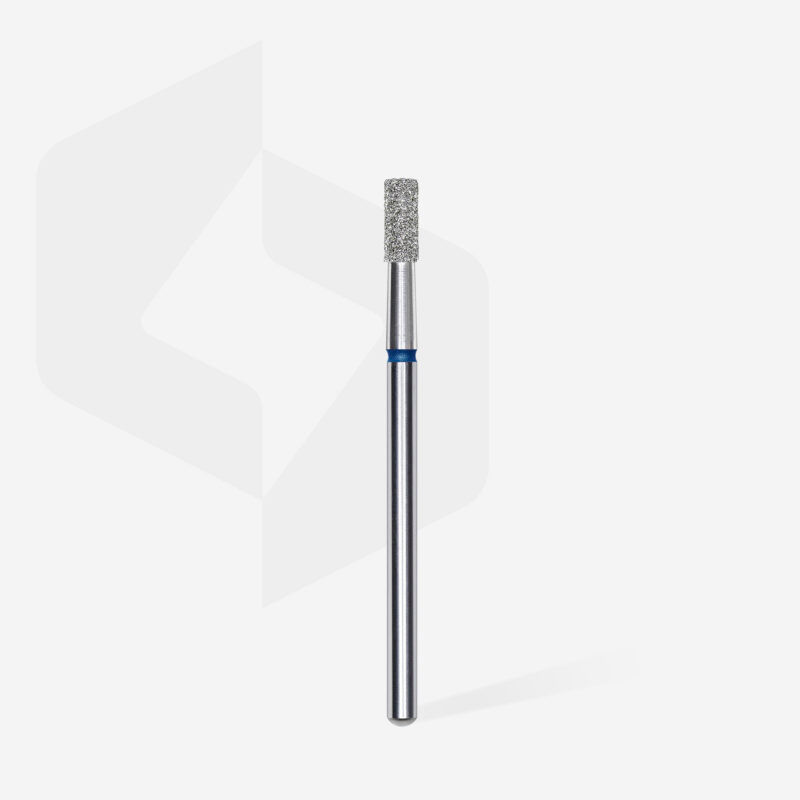 Thumbnail: Staleks - Diamond nail drill bit “Cylinder” Blue diameter 2,5 mm