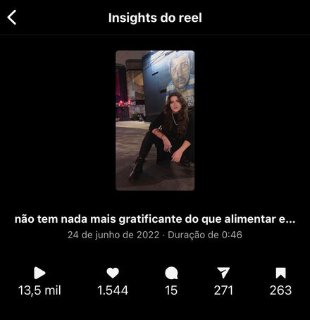 insights do reel