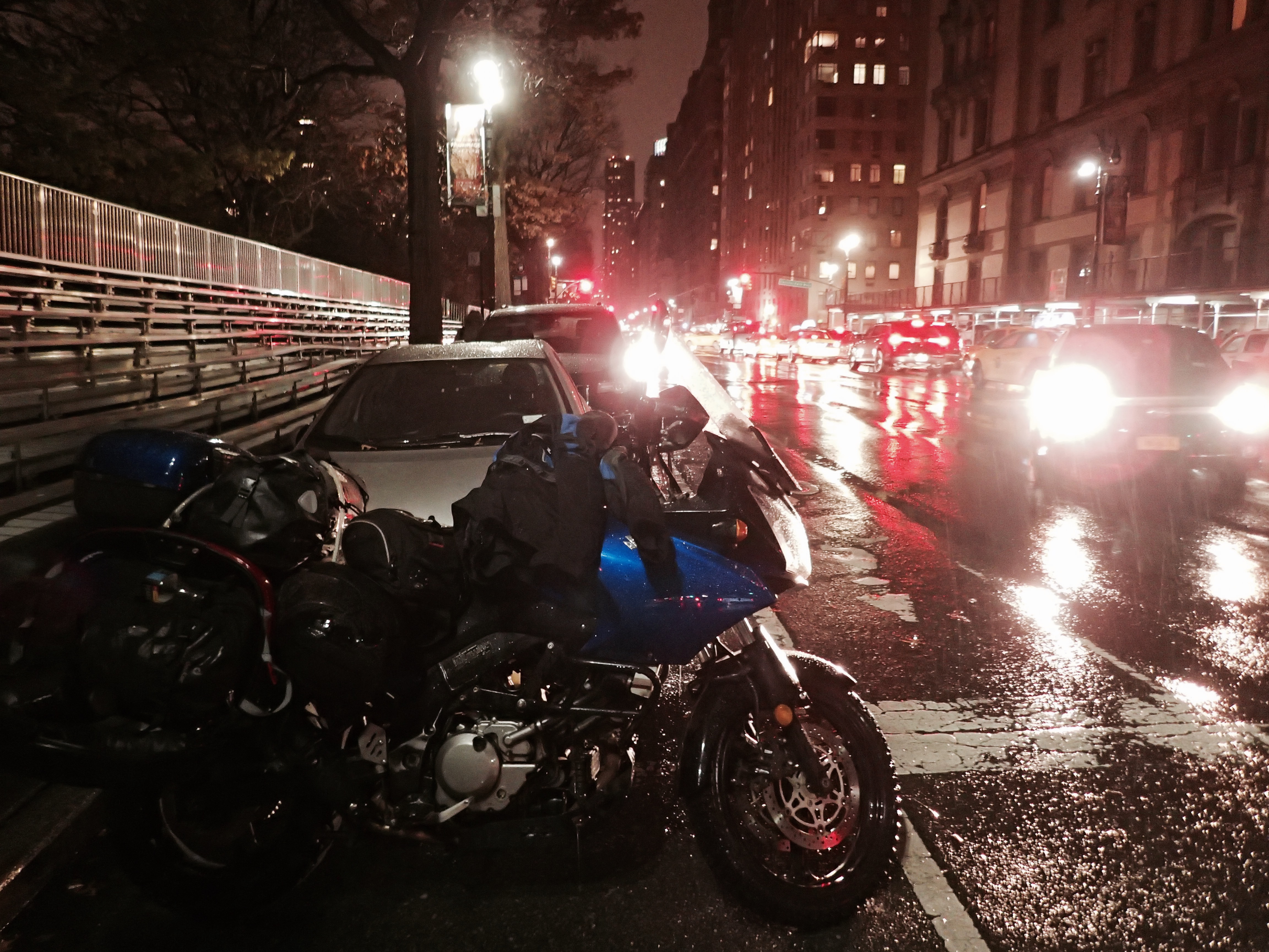 Manhattan rain.