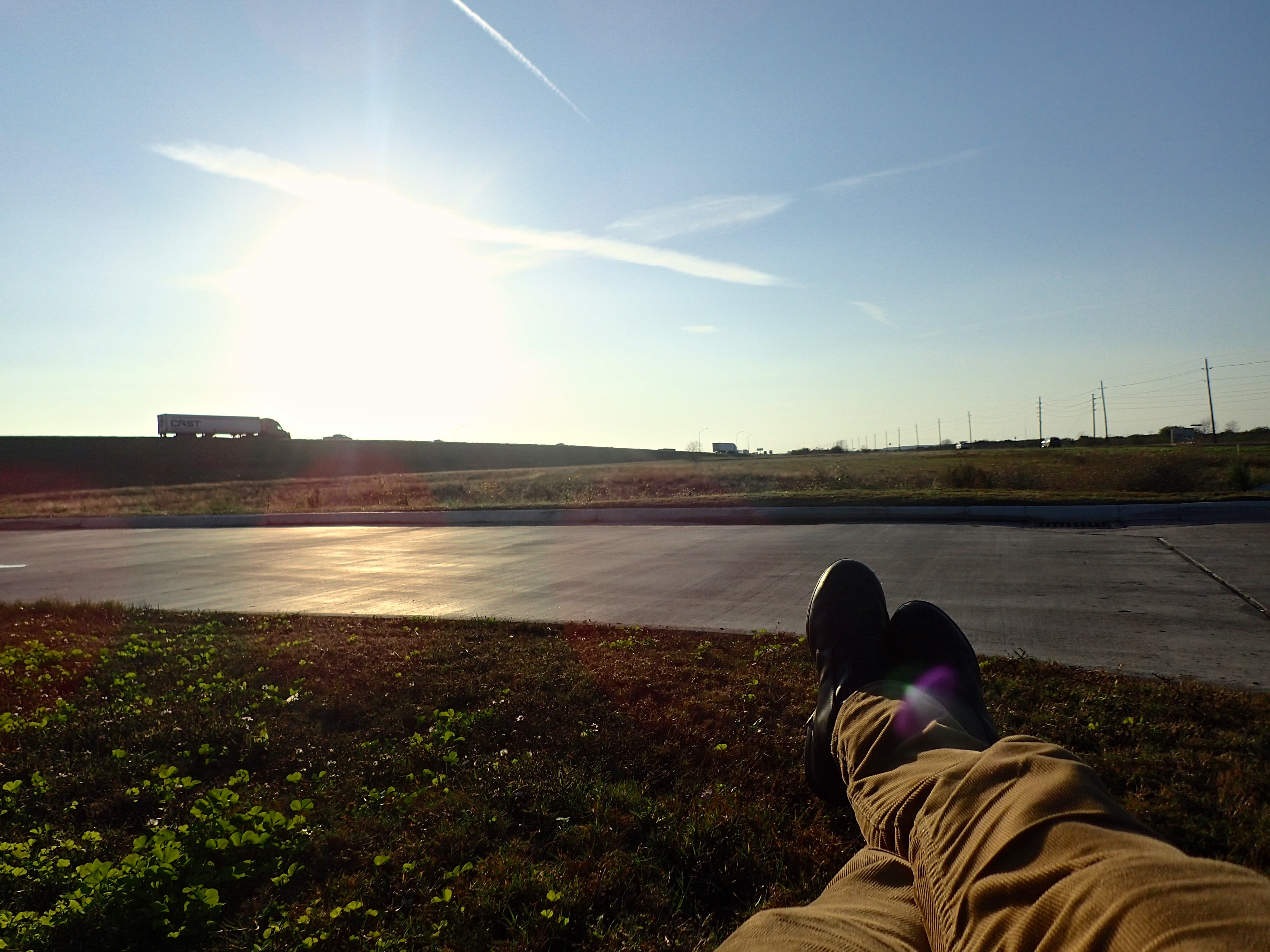 Relaxing.
